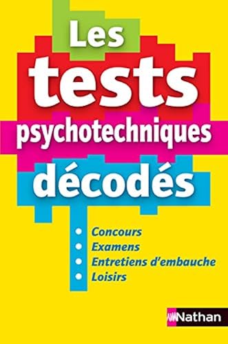 Download Les tests psychotechniques décodés PDF