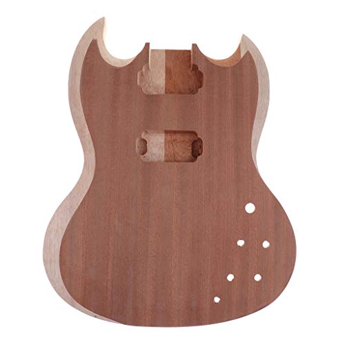 Almencla Unfinished Wood Guitar Body Material DIY for SQ Electric Guitar Luthier Supply Buy