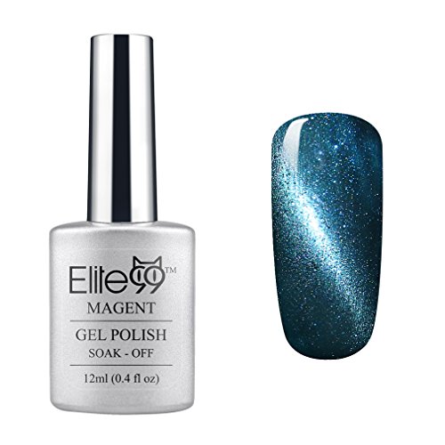 Elite99 Soal Off UV LED 3D Nail Art Gel Polish Cat Eye Gel Manicure 6579 Shimmer Teal Elite99 Soal Off UV LED 3D Nail Art Gel Polish Cat Eye Gel Manicure 6579 Shimmer Teal