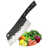 Kitchen Cleaver Knife Hand Forged Meat Vegetable