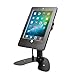 Dual Kiosk Stand – CTA Security Kiosk Stand with Locking Case and 360-Degree Rotating Base – Compatible with iPad 5th & 6th Gen, Pro 9.7-Inch, Air - Black (PAD-ASKB)