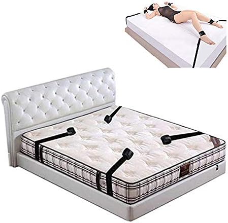 Bed Strap Restraint Belt Set (Black)