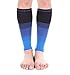 Doc Miller Compression Calf Sleeve for Men & Women, 20-30 mmHg Graduated Support, Knee High, Running, Shin Support, Calf Sleeves, Striped Design, 1 Pair