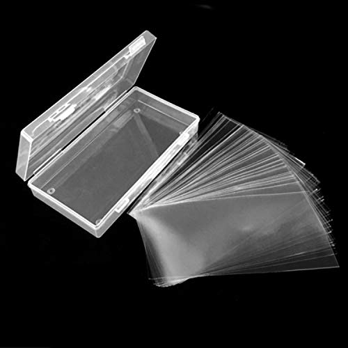100pcs Paper Money Album Banknotes Currency Collection Sleeves Protector Bag with Storage Box Kangkangk - Thumbnail 4