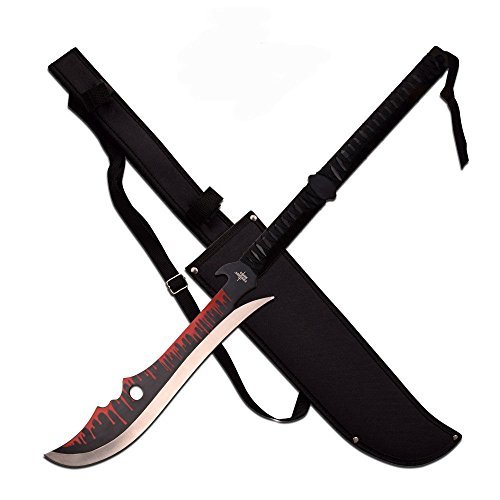 Fantasy Master FNMFM-669 Blade Short Sword Fabric Wrapped Handle with Sheath, 27.5"/3mm