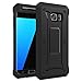 TOUGHBOX Galaxy S7 Case Edge, [Shield Series®] [Shockproof] [Black] for Samsung Galaxy S7 Edge Case [Built in Screen Protector] [with Holster & Belt Clip] [Has Kickstand]