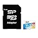 Silicon Power 128GB MicroSDXC UHS-1 Class10, Elite Flash memory Card with Adapter (SP128GBSTXBU1V20BT)