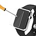 iWatch Screen Protectors, Badalink Tempered Glass Screen Protector [42mm] [2 Pack] [Not Full Coverage] for iWatch Series 3 2 & Series 1 (Clear)