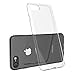 iPhone 7 Clear Case w/ Screen Protector, [360 Degree Protection] Hotbin Flexible Soft Liquid Transparent Bumper Case and Full Edge to Edge 9H Tempered Glass for Apple iPhone 7