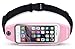 uFashion3C Running Belt Waist Pack for Phone, fits iPhone Xs Max XS X 8 7 6S 6 Plus, Galaxy S9 S8 Plus,S7 Edge, Note 9, 8, 5 - Water Resistant Reflective Fitness Workout Fanny Pack for Men and Women