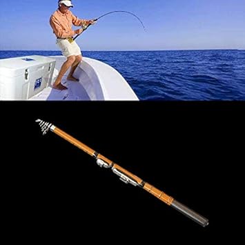 Amazon 屋外スポーツ 釣り 釣竿 Cz 45センチメートルポータブル伸縮冬の氷釣りロッド釣りはポール 内線番号の長さをタックル 1 3メートルを ロッド 竿