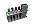 Dry Erase Whiteboard Marker and Eraser Holder Tray and Organizer - Magnetic & Options - Brushed Aluminum Metal