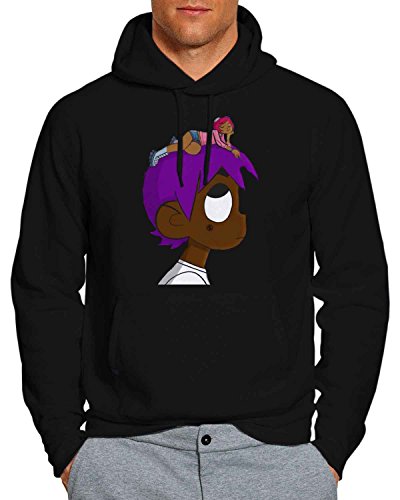 Lil Uzi Vert Vs The World 2 Hoodie Pullover Unisex Sweatshirt - Black - Large BW