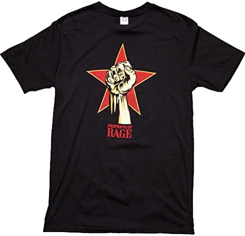 Prophets Of Rage - Power Fist Star - Adult T-Shirt - Large
