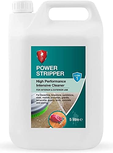 LTP POWER STRIPPER INTENSIVE CLEANER- Ideal for heavily soiled surfaces removes old layers of sealer, 5 l (Pack of 1)