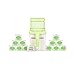 Neater Pets Neater Scooper Standard Cat Litter Scoop, 195 Refill Bags – Mess-Free Cat Litter Scooper with Bag, Spill-Proof Kitty Box Sifter, Bin Doubles as Poop Shovel Holder, For Single-Cat Household