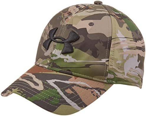 under armour men's camo stretch fit cap