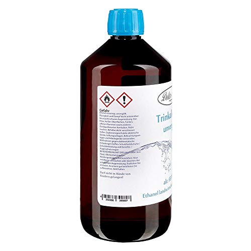 3 x 700ml Primasprit/Trinkalkohol/Weingeist/Ethanol 69.9% Vol. Alc. in brauner PET Flasche mit OV von Doktor Klaus – Bild 3