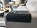 meistar Sofa Tray Table wth EVA Base and Cellphone Holder. Fits Over Square Chair arms. (Tobacco/Dark Brown)