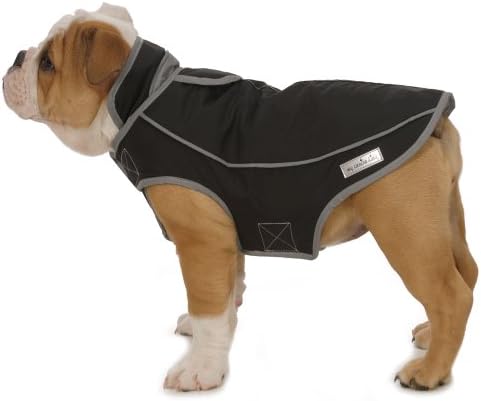 My Canine Kids Jacket for All Dogs, Fleece-Lined, Waterproof Doggie Vest, Reflective Pet Parka