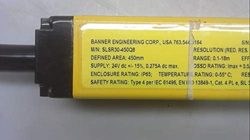 Banner Engineering Slsp30 450q88 Light Curtain Pair Sender And
