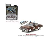 NEW DIECAST TOYS CAR GREENLIGHT 1:64 HOLLYWOOD SERIES 18 - SMOKEY AND THE BANDIT - SHERIFF BUFORD T JUSTICE'S 1977 PONTIAC LEMANS 44780-B