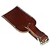 Genuine Leather Business Card Holder Luggage Tag Travel Flight Name Address Id Label Travel ID Bag Tag