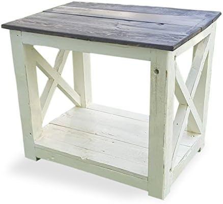 Reclaimed That Wood Side Table/Nightstand, Handmade from 100% Solid Wood