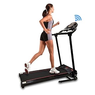 SereneLife Treadmill SLFTRD18 – Smart Folding Compact Treadmill with Downloadable App & Bluetooth Connectivity