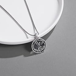 DOTBJ 925 Sterling Silver Saint Michael Pendant