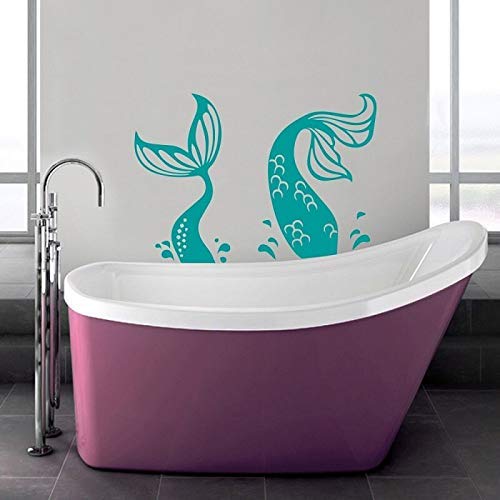 Home Decor Rongan Sea Animal Vinyl Wall Applique Mermaid