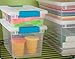 Sterilite 18-Pack Clip Box, Stackable Clear Plastic Bins with Latching Lids, Small - Writing, Arts or Crafts Supplies Storage Containers for Home, Office, Classroom and Workshop Organization