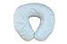 All American Collection Comfortable Soft Plush Light Polyester Bamboo Nursing Travel Pillow for Mom Baby Toddler