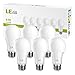 Lighting EVER LED Light Bulbs, Daylight White, 6 Pack