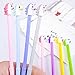 Yarachel Cute Unicorn Pen - 32 Pack Kawaii 0.5mm Black Gel Ink Pen Cartoon Flying Horse Shape Ballpoint Pens for School Office Writing Supplies 8 Style Boys and Girls Student Kids