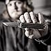 Gerber Pocket Square - Machined Aluminum Handle - EDC Pocket Knife [30-001363],silver