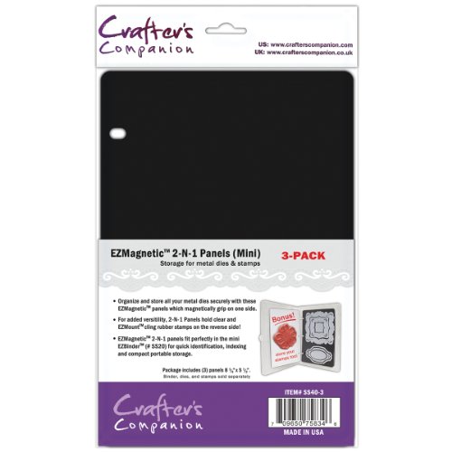 Crafter's Companion EZ Magnetic 2-N-1 Panels, Mini, 3-Pack