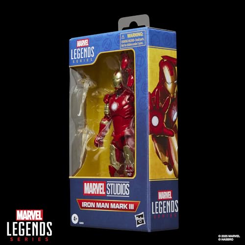 Avengers Marvel Figura de Acción Legends Series Mark III Iron Man