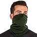MERIWOOL 100% Merino Wool Ski Neck Gaiter Winter Neck Warmer for Women and Men