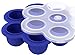 Silicone Egg Bites Molds Accessories For Instant Pot - Sous Vide, For 5,6,8 Quart IP Pressure Cooker, Reusable Tray With Lid, Safe For Baby Food, Baking, Cooking Kitchen Storage Container …