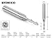 Yonico 34210-SC 1/8-Inch Dia. 2 Flute Ball Nose Spiral End Mill CNC Router Bit 1/4-Inch Shank primary