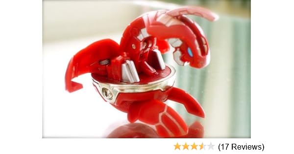 Amazon Com Bakugan Battle Brawlers Loose Red Chrome Evolved