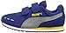 PUMA Cabana Racer Mesh V Kids Sneaker (Toddler/ Little Kid/ Big Kid), Mazarine Blue/ Limestone, 3 M US Little Kid