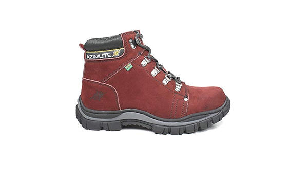Bota Adventure Azimute Brasil New 910 Vermelha | Amazon.com.br