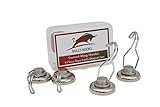 Magnetic Hooks Heavy Duty, Strong Powerful Neodymium Magnet Hooks 30lb, Swivel Swing Magentic Hangers, Great for Industrial, Home Kitchen Refrigeratior Fridge Organization and Storage.