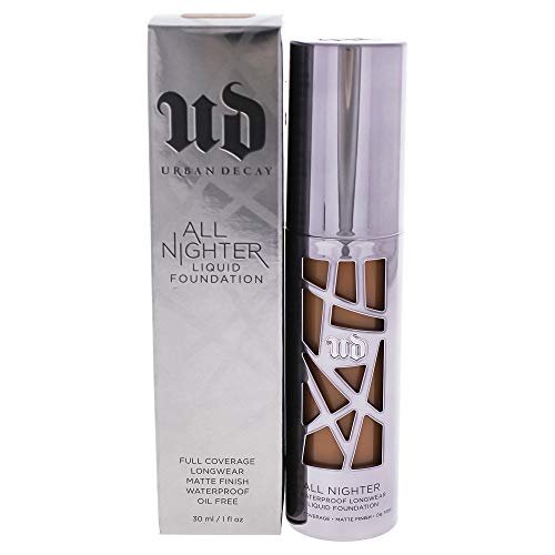 Urban Decay All Nighter Liquid Foundation, 10.0 Dark Brown, 1 Ounce