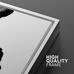 MUDECOR Framed Canvas Print Wall Art Set Black and