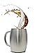 Set of 2 II 14-Oz Double Wall Vacuum Sealed Insulated Tea/Coffee Mugs with Splash Resistant Lid || Premium Food Grade 18/8 Stainless Steel || BPA-Free by AAQ Home & Kitchen