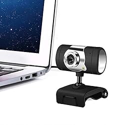 Aguoxing HD Webcam Web Camera Video, 360 Degrees HD
