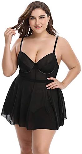 EESIM Women's Firm Control Plus Size Shapewear Seamless Body Shaper Tummy Slimmer Full Body Dress